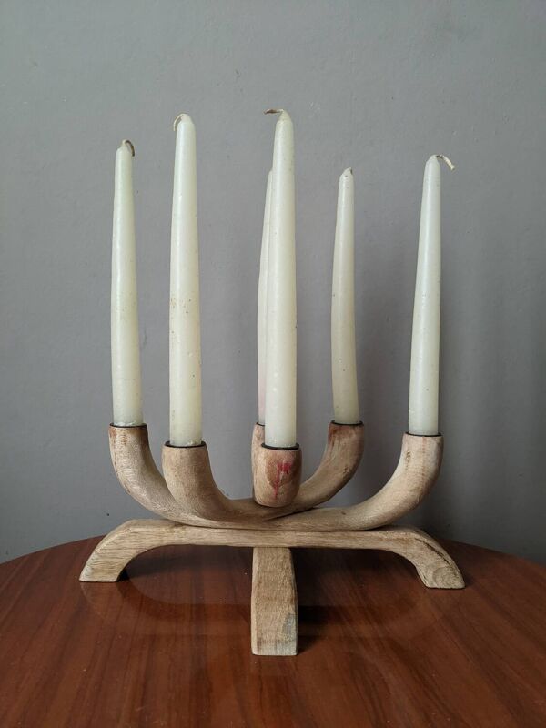 Chandelier artisanal décoration campagne bohème scandinave