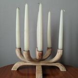 Artisanal chandelier bohemian Scandinavian country decoration