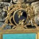 Trumeau mirror "To the Birds" in Louis XVI style, 19th century.