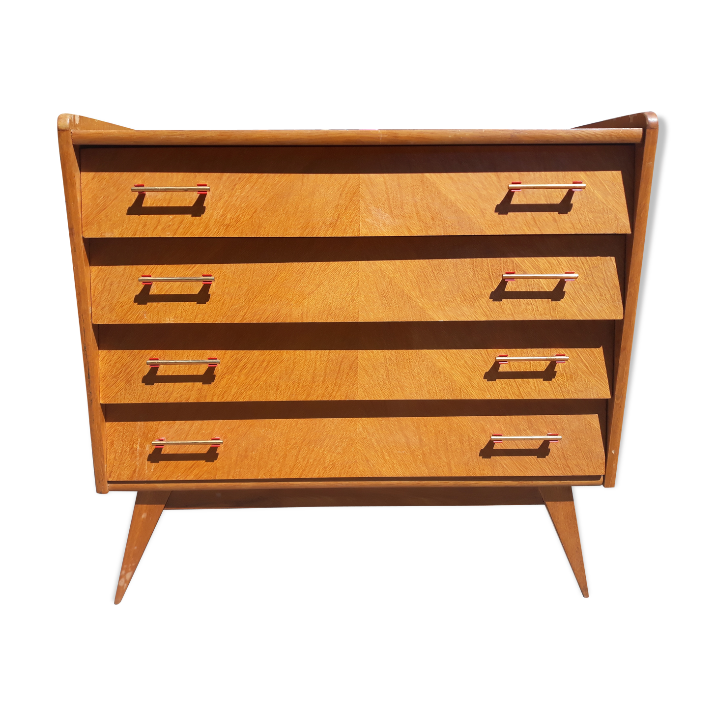 Chest of drawers years 50 feet compass