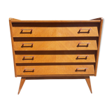 Chest of drawers years 50 feet compass