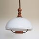 Pendant lamp, Scandinavian design, 1980s