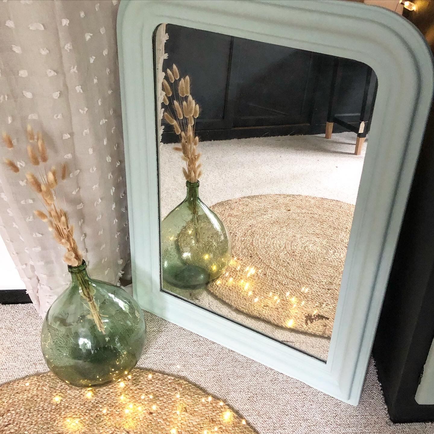 Large antique mirror  77X104cm