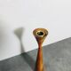 Scandinavian teak candlestick