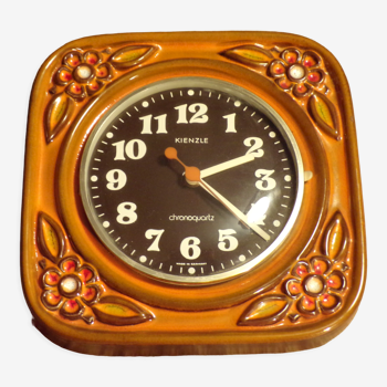 Vintage Kienzle ceramic clock