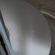 Metal floor lamp, Space Age, manufactured in Italy