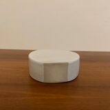 Vase céramique émail blanc