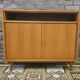 Small Scandinavian sideboard with compass legs, 1970s