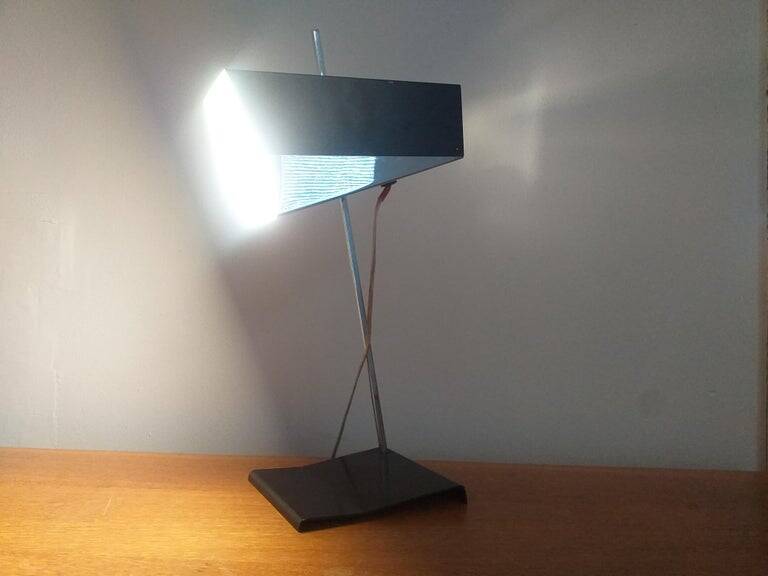Lampe de table mid-century Napako, conçue par Josef Hurka, années 1970.