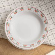 Lot de 6 assiettes creuses « Tomates d’été »