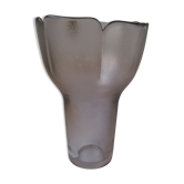 Crystal tulip vase