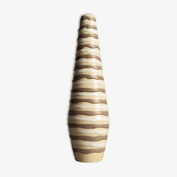 Vase en céramique moderniste années 1950