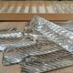 Lot de 12 porte-couteaux doubles vintage en cristal avec boîte