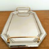 Plateau de service hexagonal en inox
