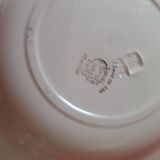 8 Choisy le roy France plates with blue flowers
