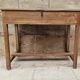 Old desk - Burmese teak desk