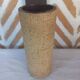 Large cylindrical cork vase