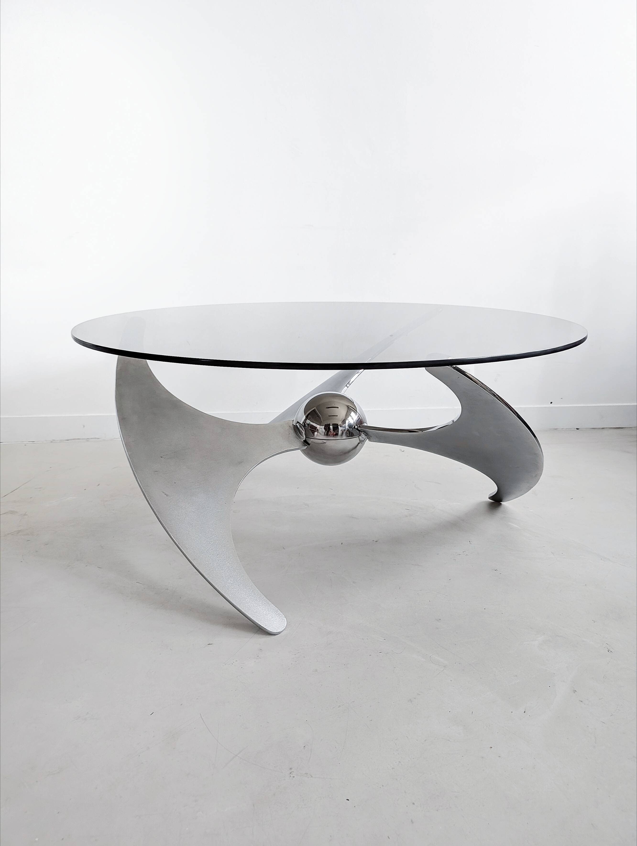 Adjustable Dining/Coffee Table by Luciano Campanini for Cama 1970s