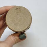 2 Ceramic Stoneware Egg Cups Signed by a Ceramist to Identify