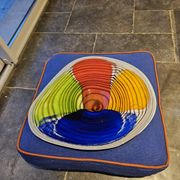 "Fused glass" artisan glassmaker
