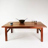 Coffee table - Mid Century bench, teak, Denmark, 1970s.