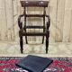 19th century English armchair in mahogany