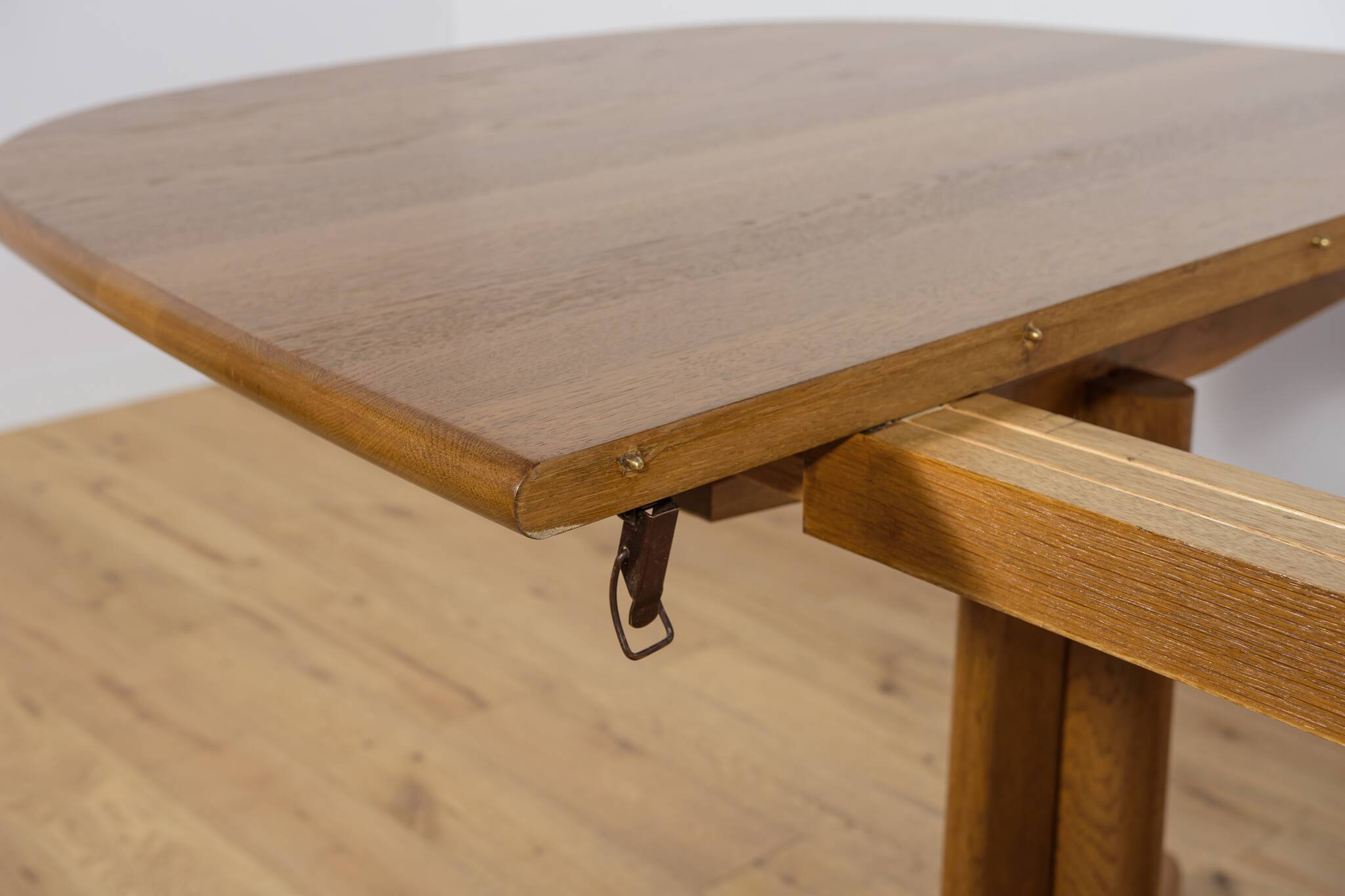 Mid-Century Oak Extendable Table by N. O. Møller for Gudme Furniture Factor