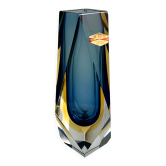 Vase by F. Poli for Murano, Italy, 1970s