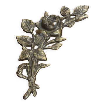Gilded bronze pediment
