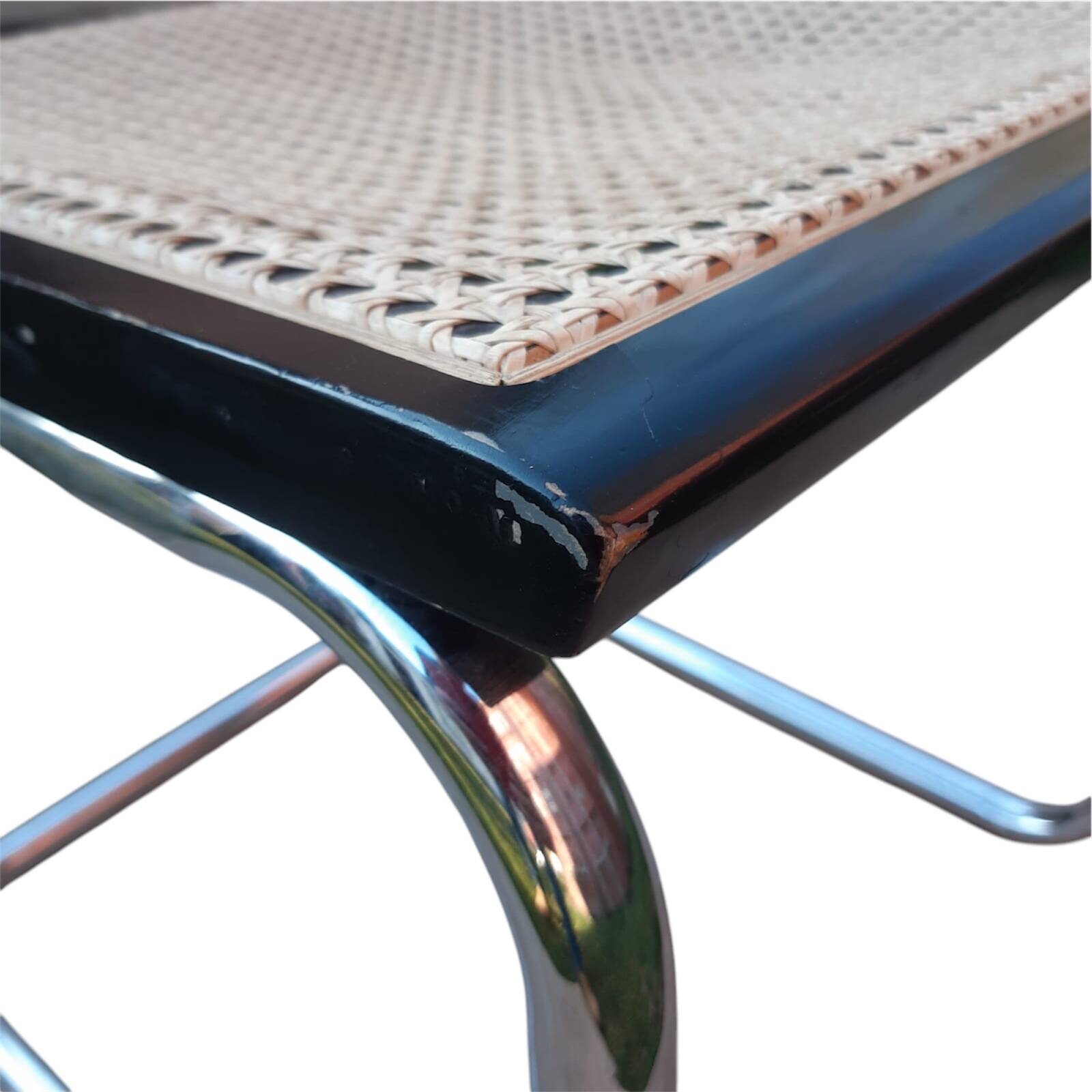 Cesca chair in solid wood and natural cane