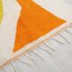 Handwoven Berber rug with traditional coloured patterns, size 1.4/2.6 m.