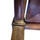 full-length mirror in mahogany Empire style
