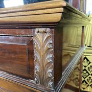 English buffet in solid mahogany hobbs&compagnie london