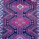 Tapis Persan Hamadan fait main 147x100cm