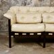 Scandinavian leather sofa by Sven Ellekaer for Coja, 1970