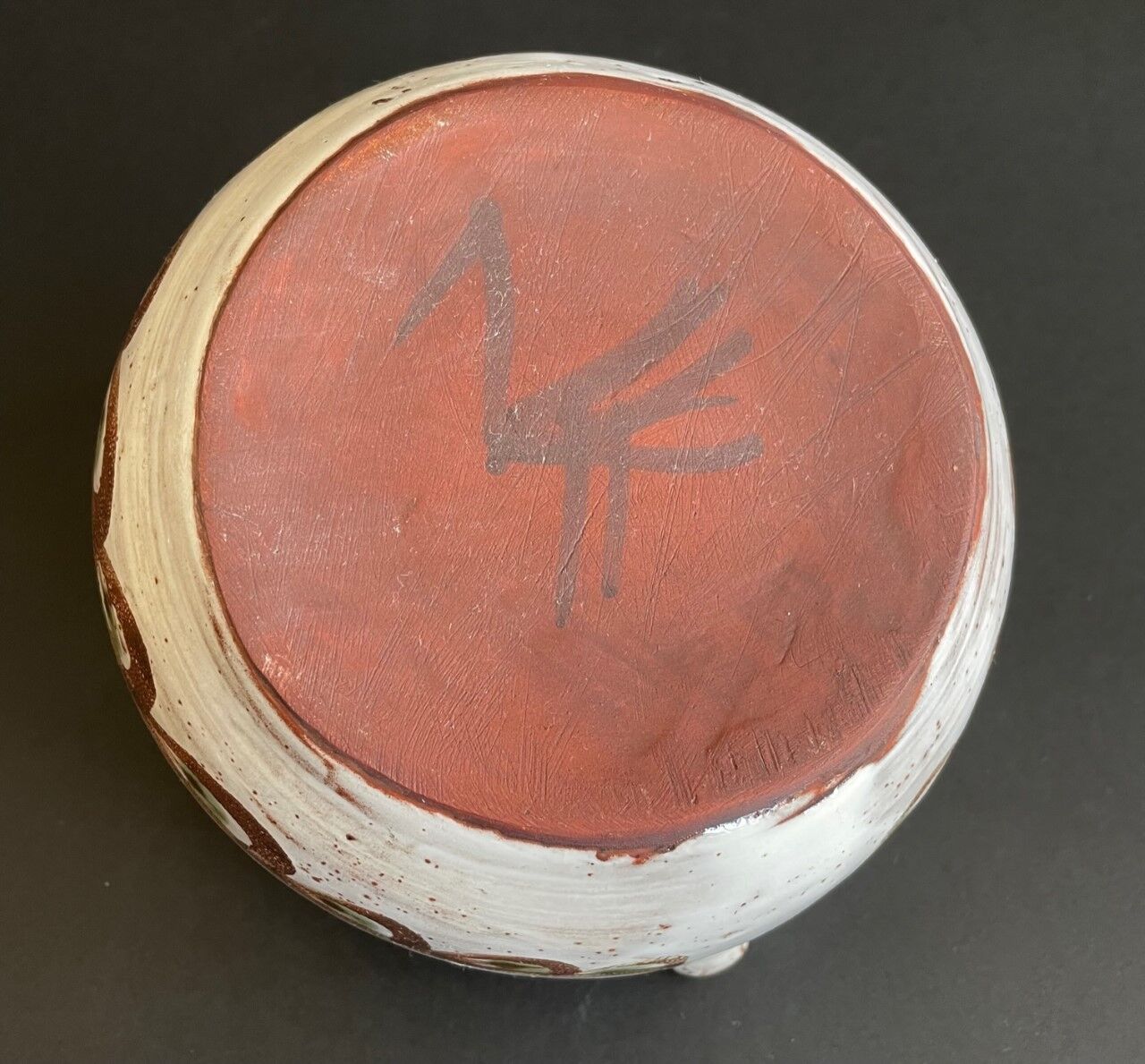 Zoomorphic cut Michel Barbier pottery "The Mulberry"