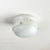 Mid-century Italian space age ceiling lamp by Gianemilio, Pietro and Anna Monti for Kartell, 1950s.