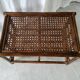 Table basse rotin années 70