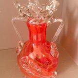 Murano blown glass vase 60s