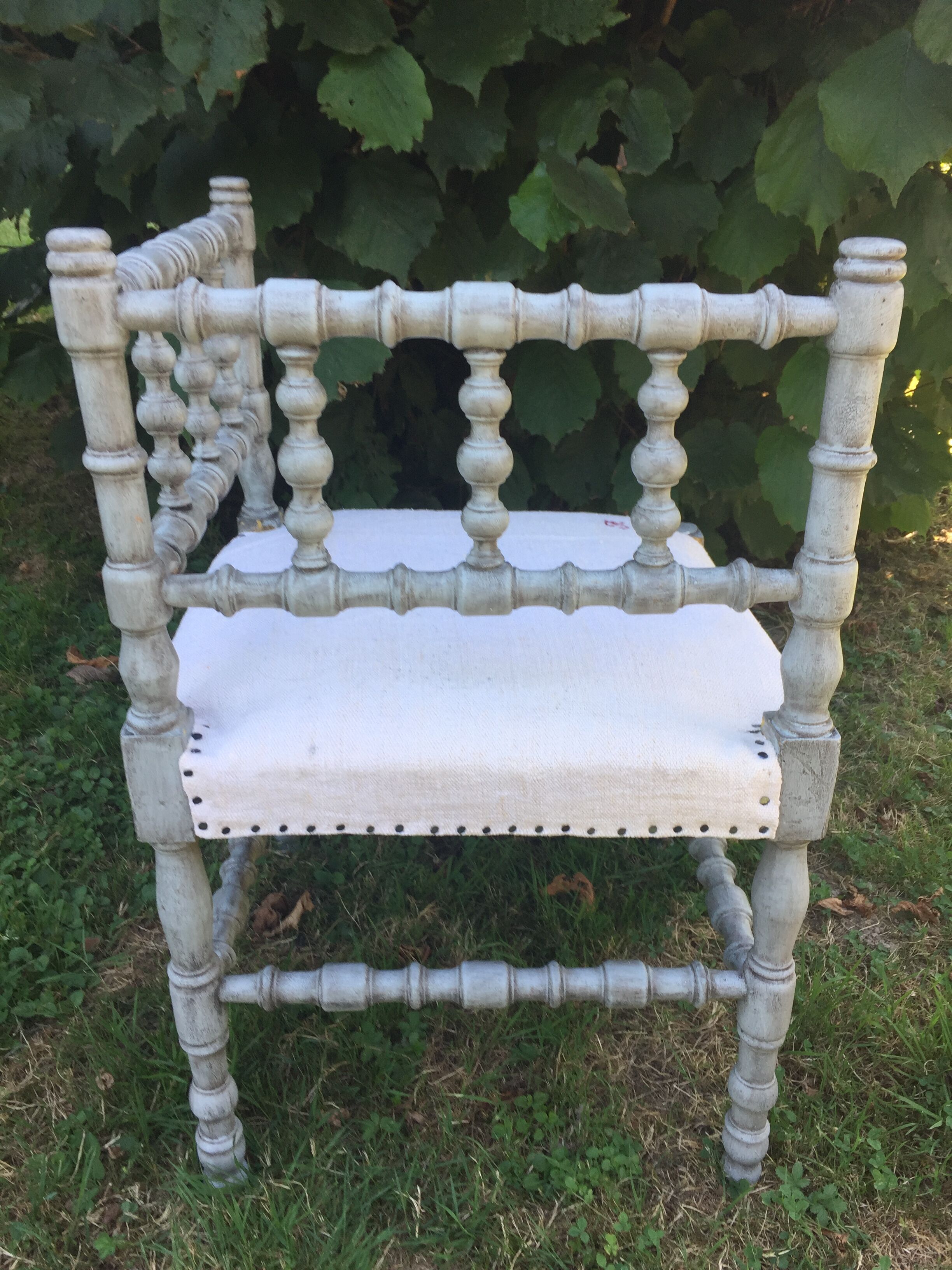 Corner antique chair