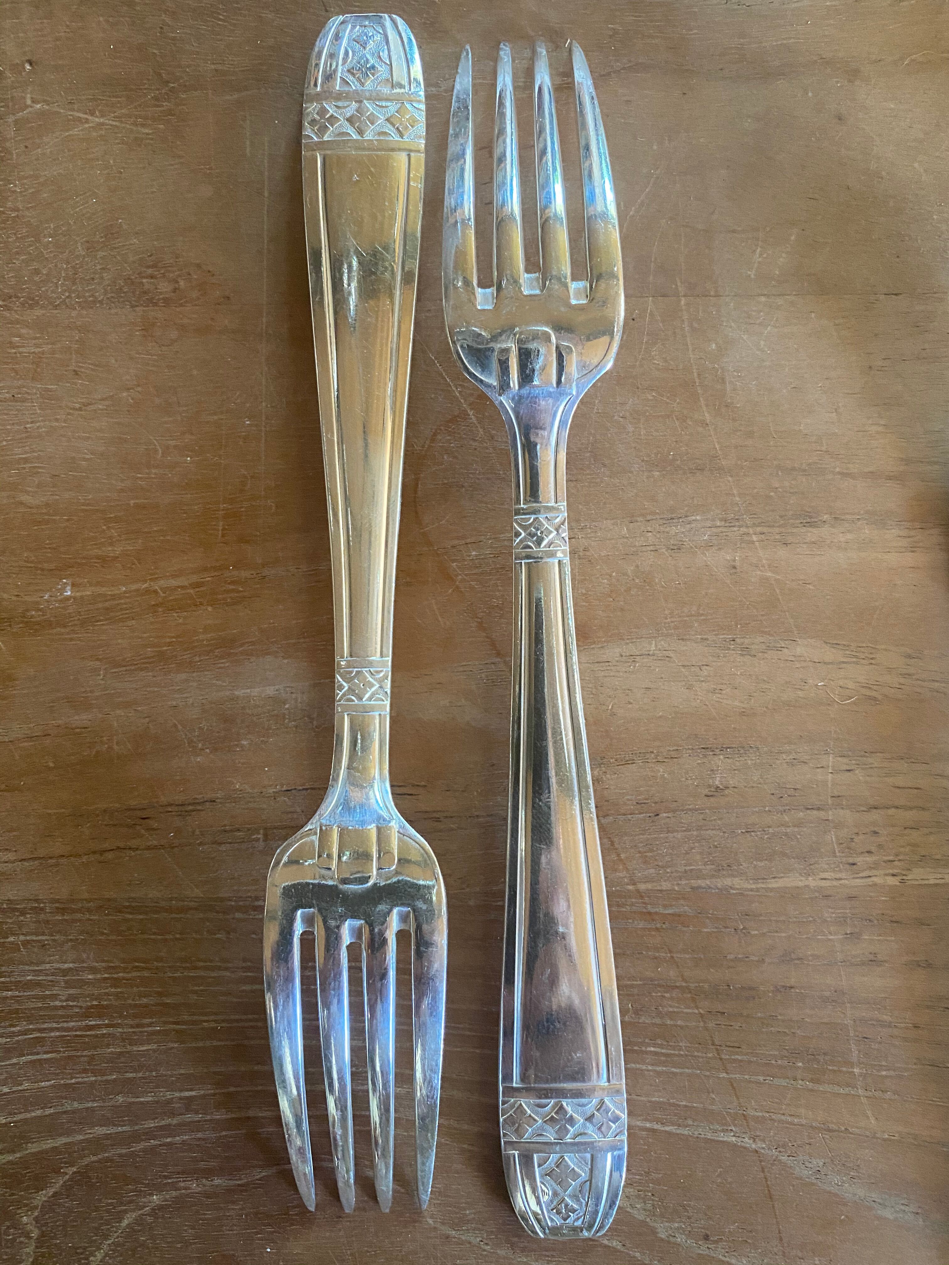 Art Deco cutlery housewife 12 people