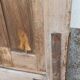 Large old double wooden door