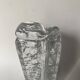 Frosted glass vase from the 1970s