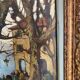 Hst painting "lake orta" cusio italy pino pessina da castanedo (1911 / 1991)