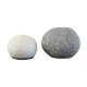 Pair of lamp "pebble". Resin. France, circa 1970