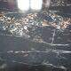 Table formica marbré 70