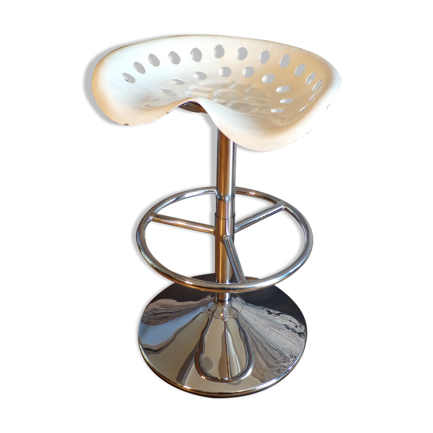 Mirima 1970 white stool