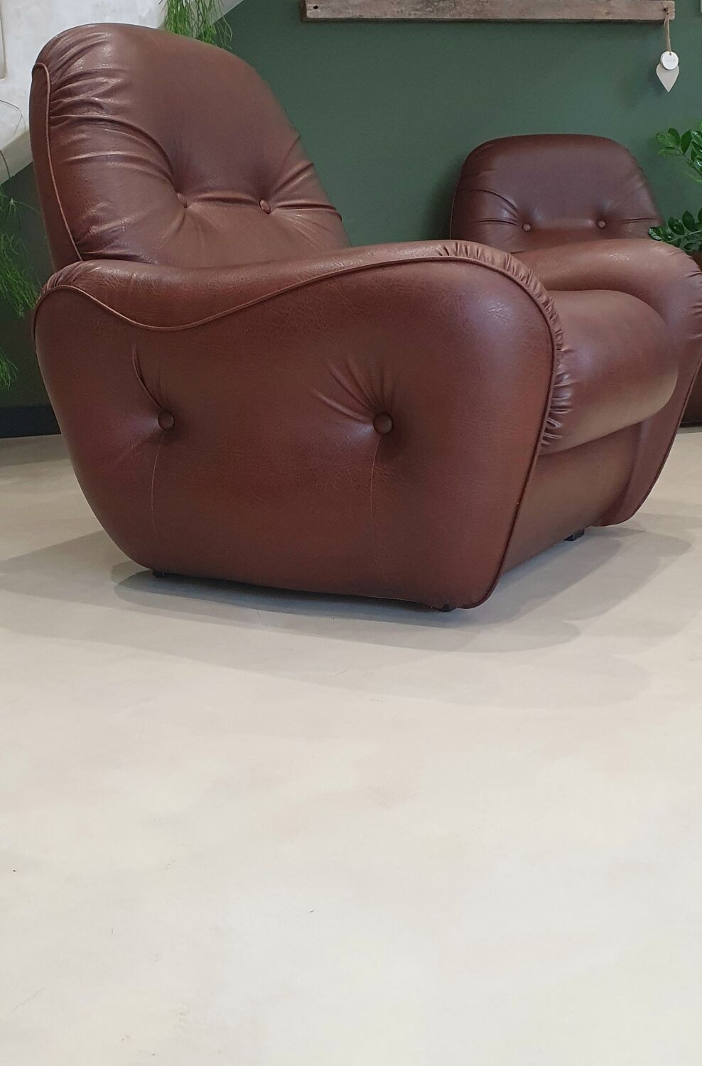 Vintage Space Age armchairs