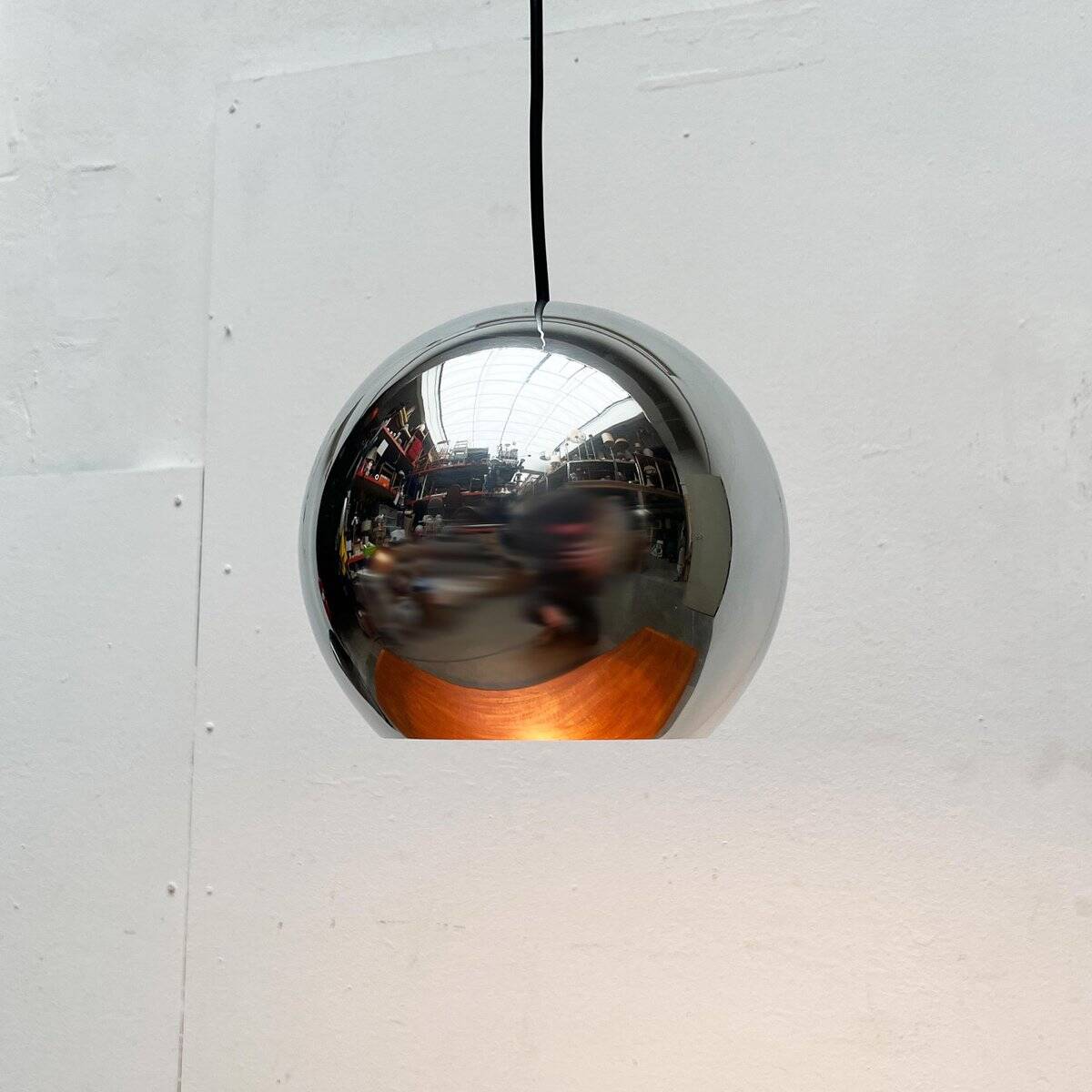 Mid-century modern space age pendant lamps, 1960s, set of 2.