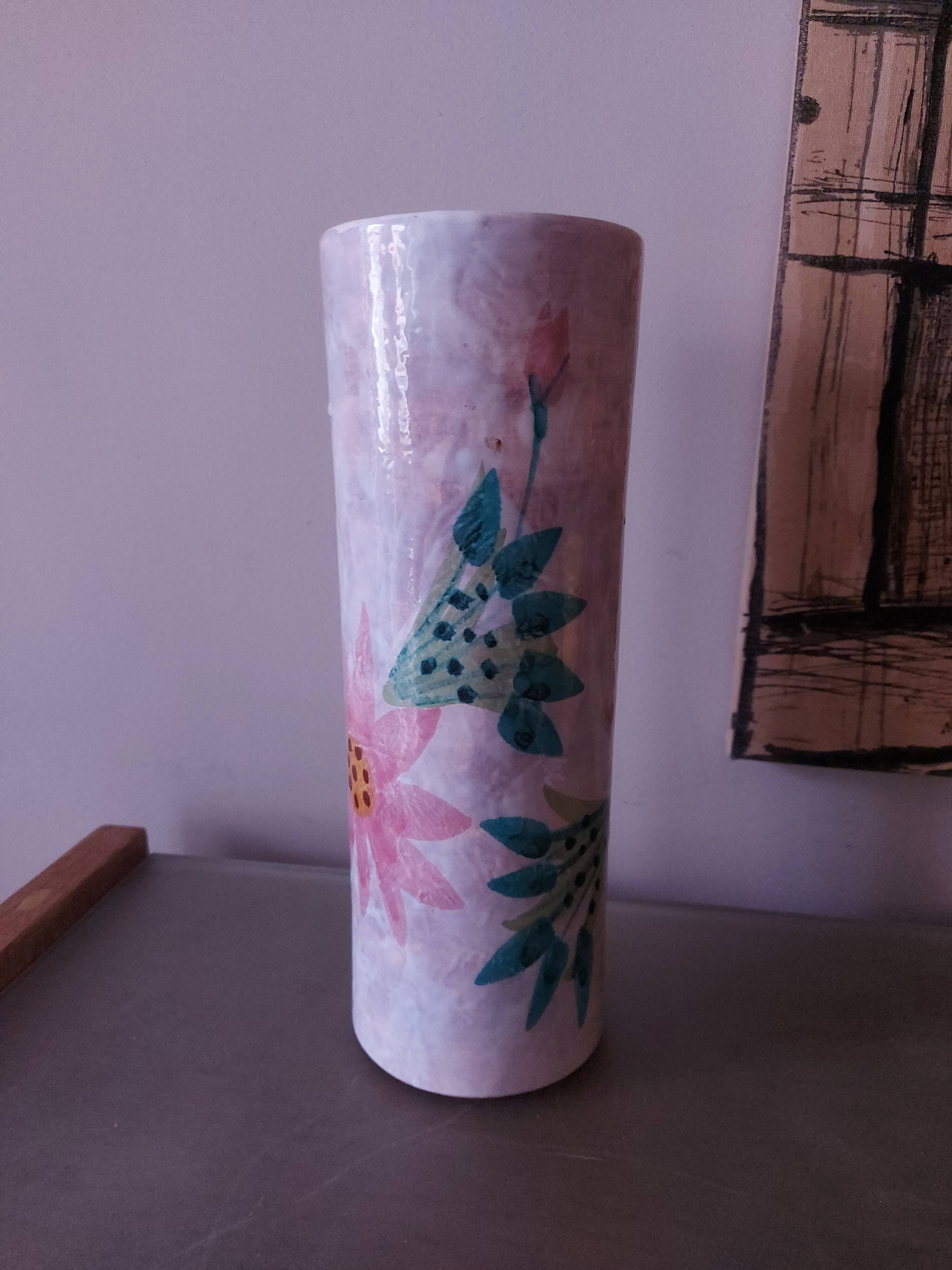 Vallauris roller vase, Brescon